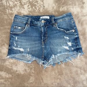 Girls Zara Jean Shorts Size 02